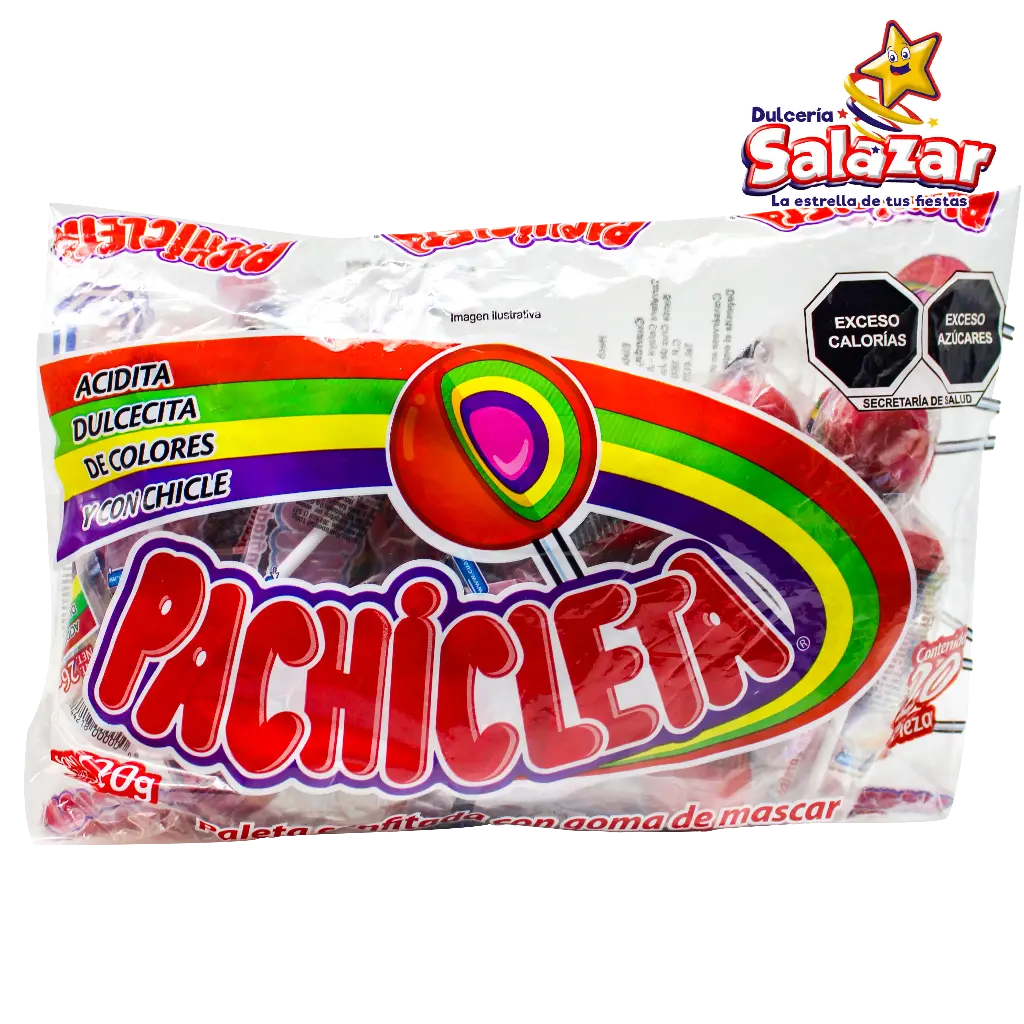 [CHE0001] PALETA PACHICLETA PALETA  LUCKY -B.520G- "C/10/20"
