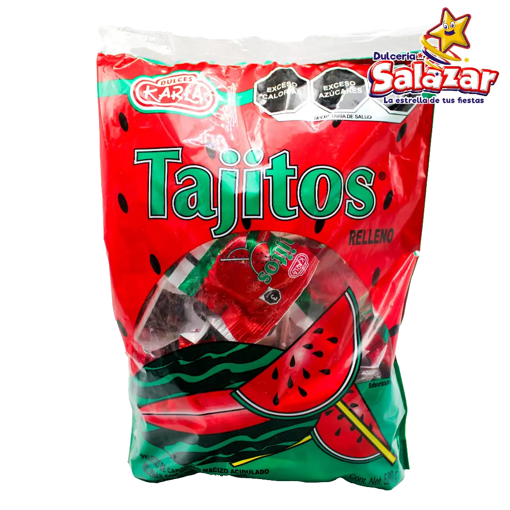 [KAR0009] PALETA TAJITOS RELLENOS KARLA -B.580G- "C/22/40"