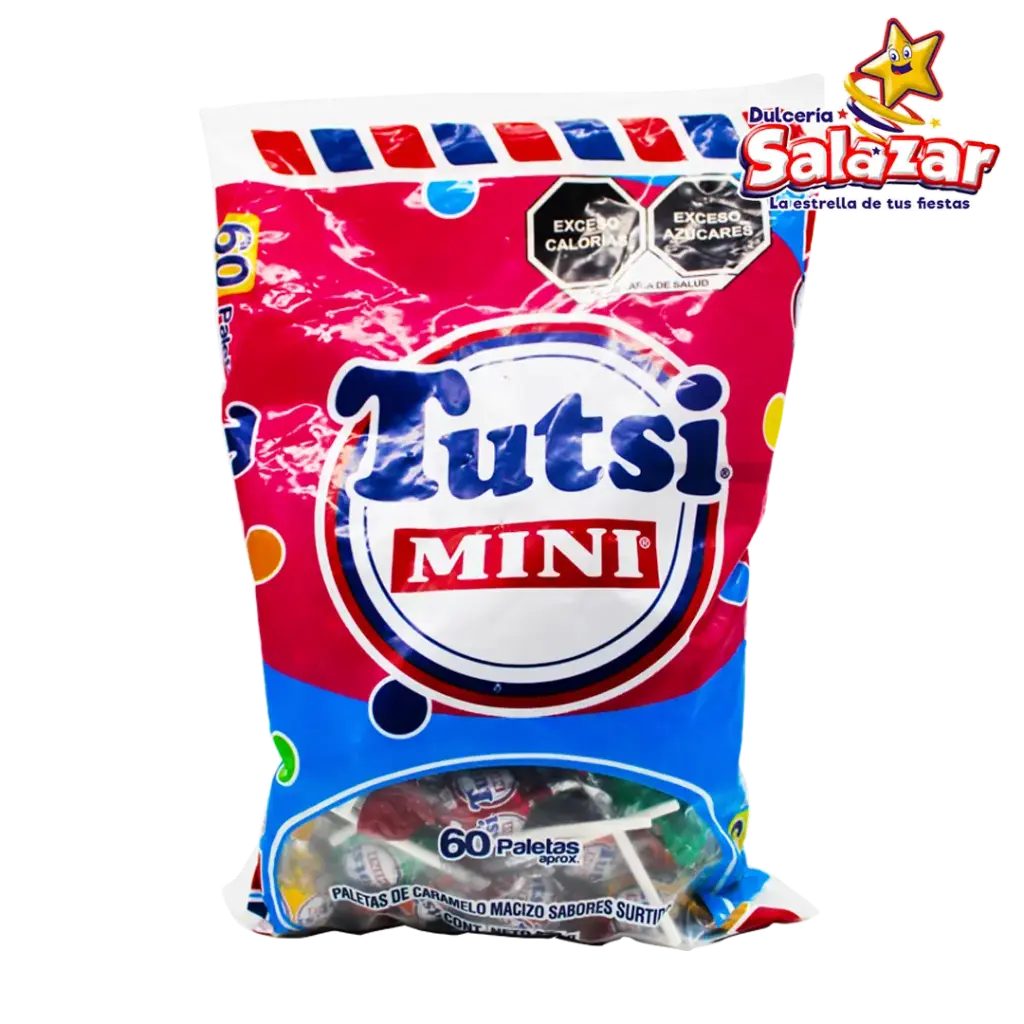 [TUT0005] PALETA TUTSI POP MINI SURTIDA -B.324G- "C/24/60"