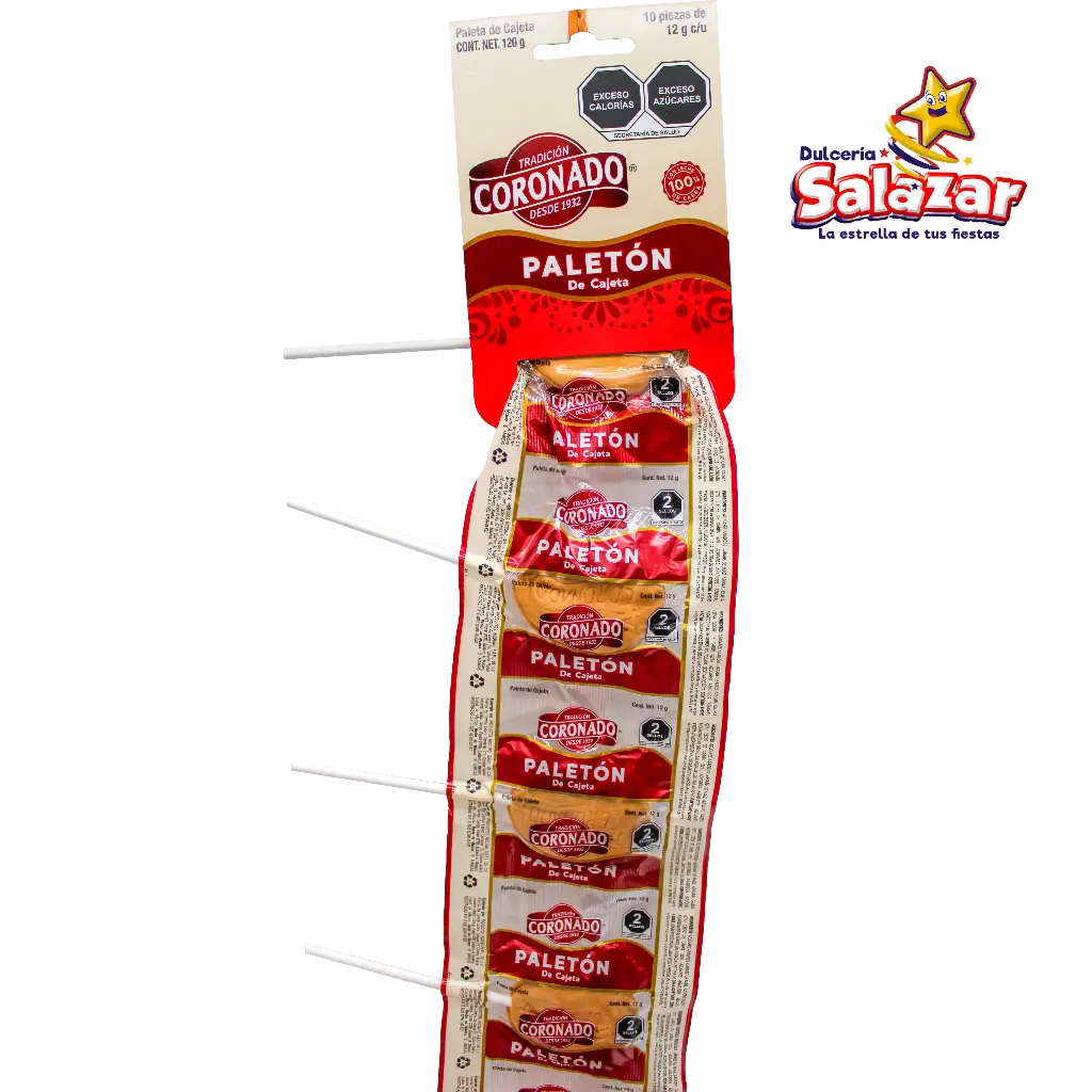 [RCO0041] PALETON CORONADO CAJETA GRANDE -T.120G- "C/50/10"