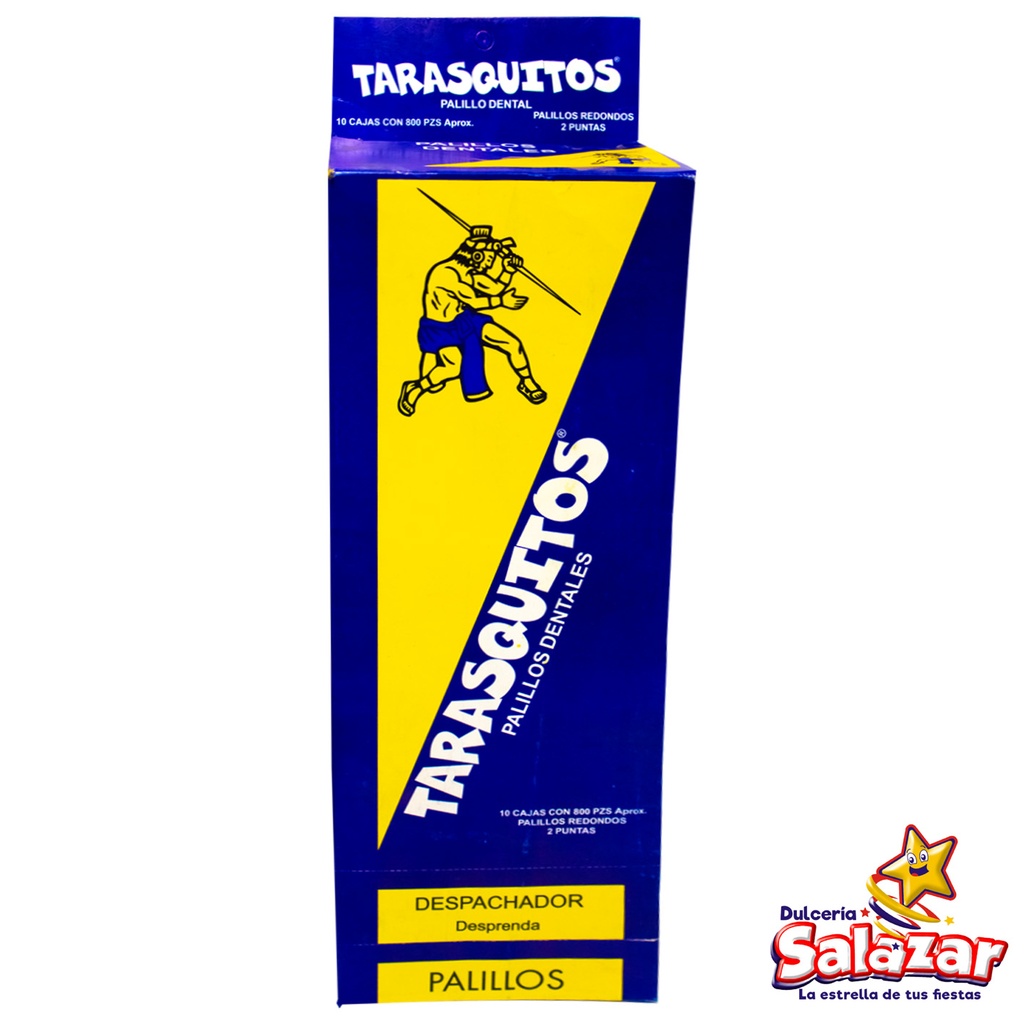 [MPP0093] PALILLOS DENTALES TARASQUITOS ** "C/10/10/800"