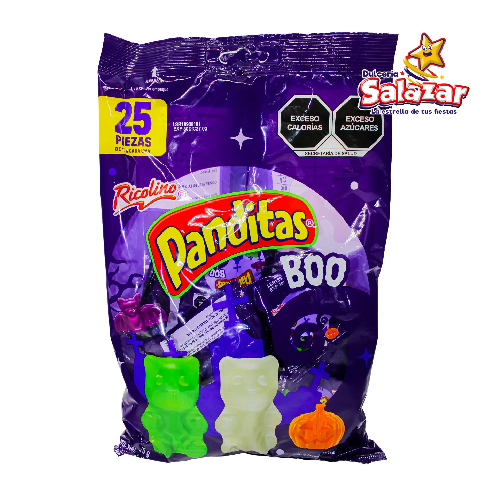 [RCO0481] PANDITAS BOO!! RICOLINO -B.375G- "C/10/25"