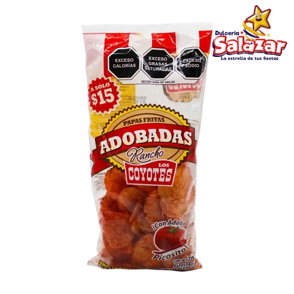PAPA ADOBADA COYOTES 70GR -B.70G.- "C/40/1"