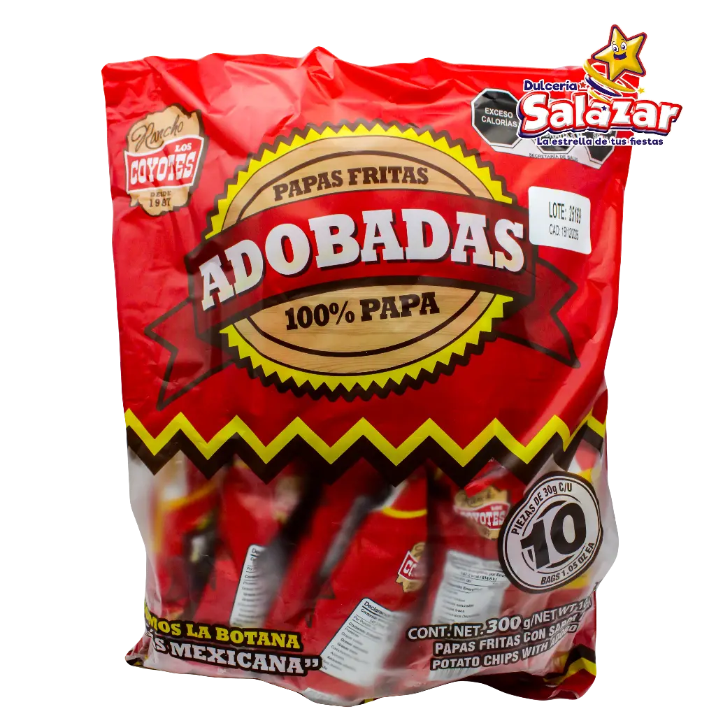 PAPA ADOBADAS COYOTES -B.300G.- "C/8/10"