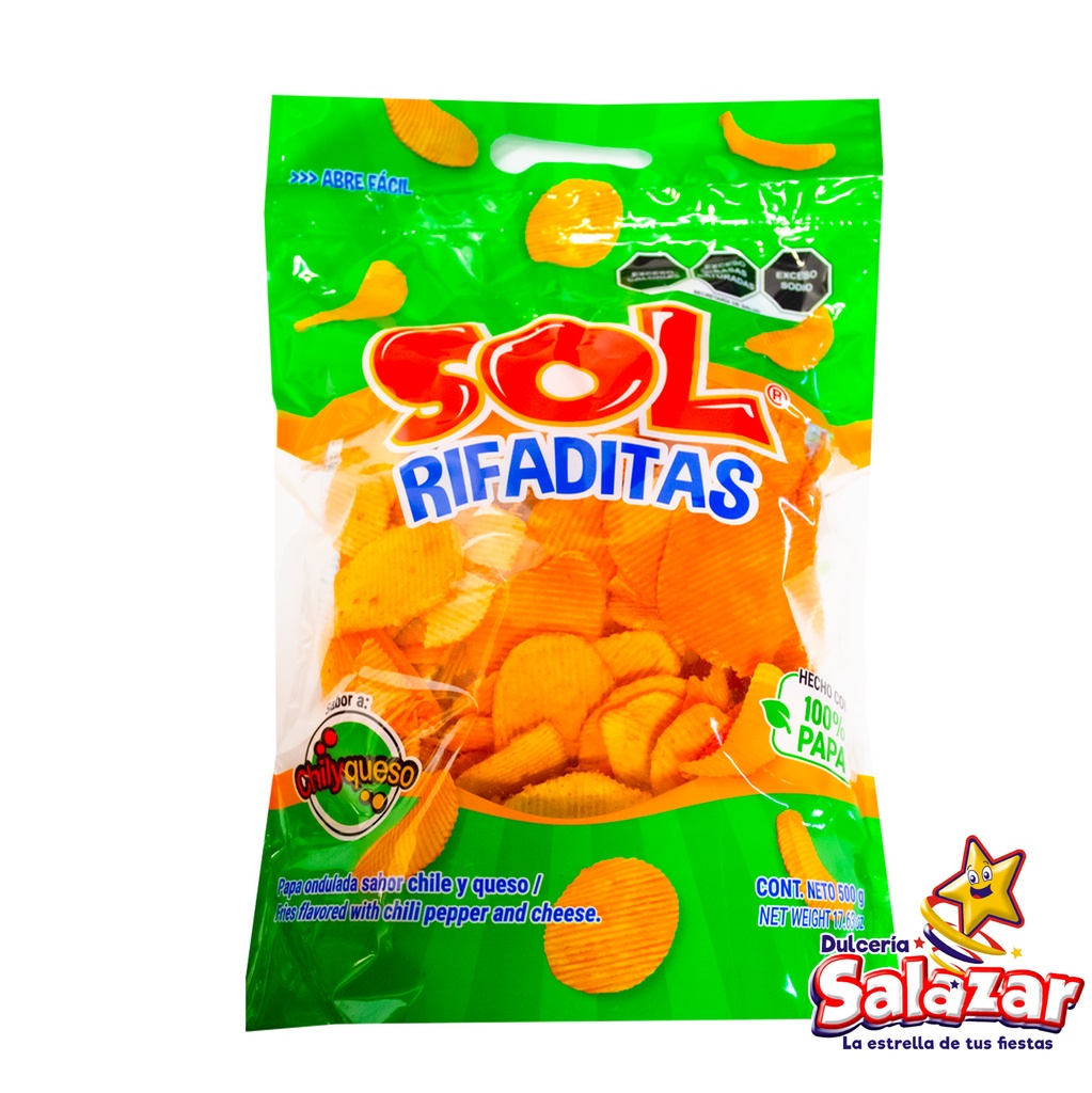 PAPA RIFADITA SOL -B.500GR- "C/6/1"