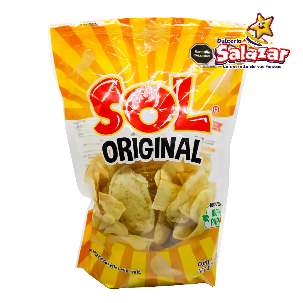 [SOL0016] PAPA SALADA SOL -B.500GR- "C/6/1"