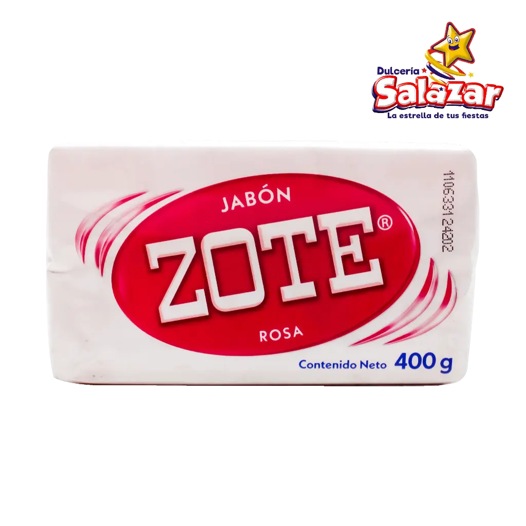 [ABARROTE0042] JABON ZOTE ROSA -B.400G- "C/25/1" 