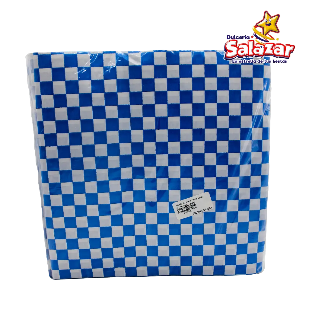 [AYA0035] PAPEL GRADO ALIMENTICIO ENVOLTURA AZUL "C/5/200"