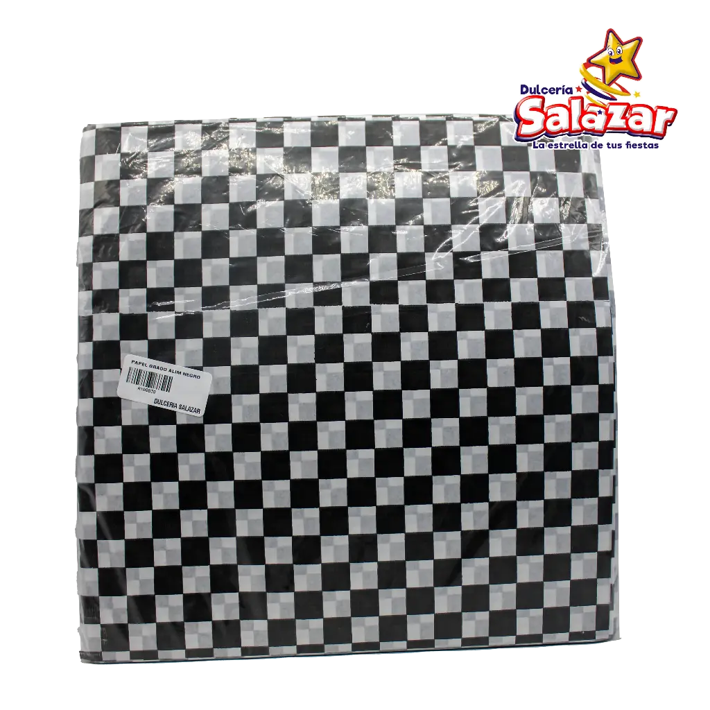 [AYA0038] PAPEL GRADO ALIMENTICIO ENVOLTURA NEGRO "C/5/200"