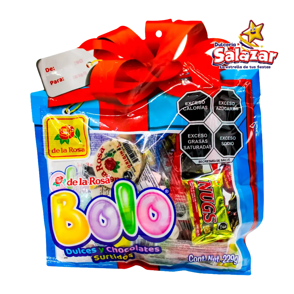 PAQUETE BOLO SURTIDO -B.229GR- "C/40/1"