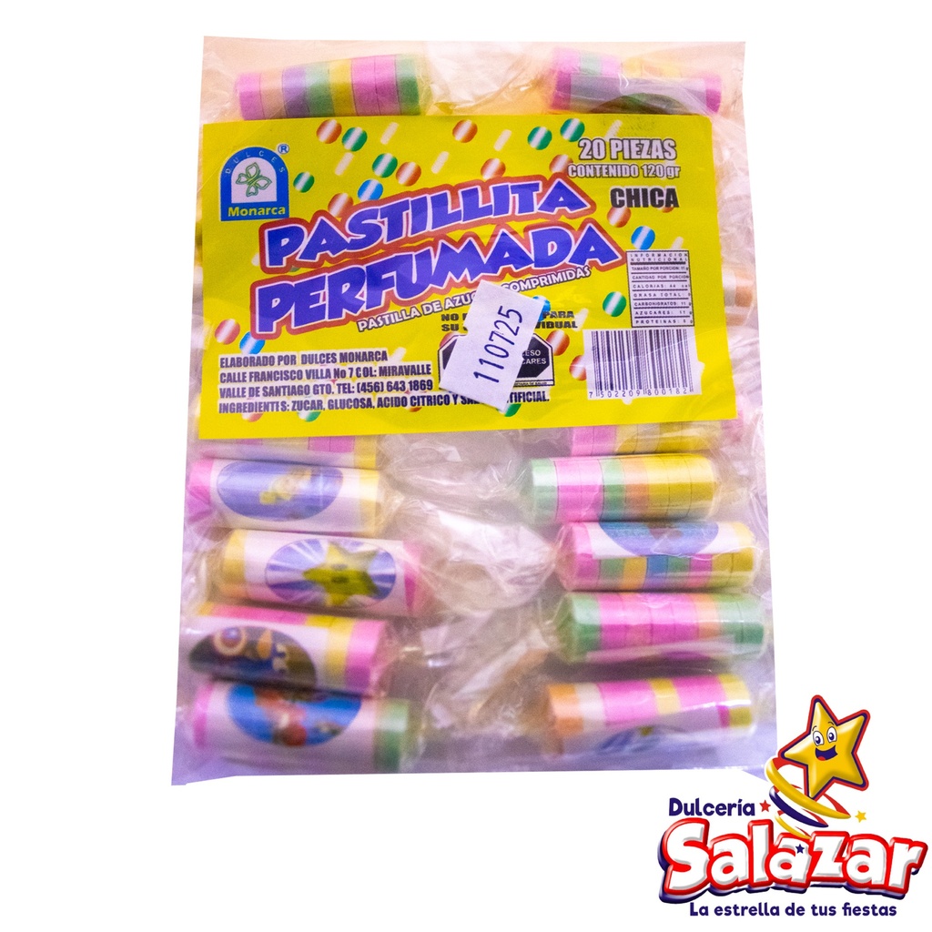 [MNA0006] PASTILLA CONCABA CHICA MONARCA -B.120G- "C/50/20"