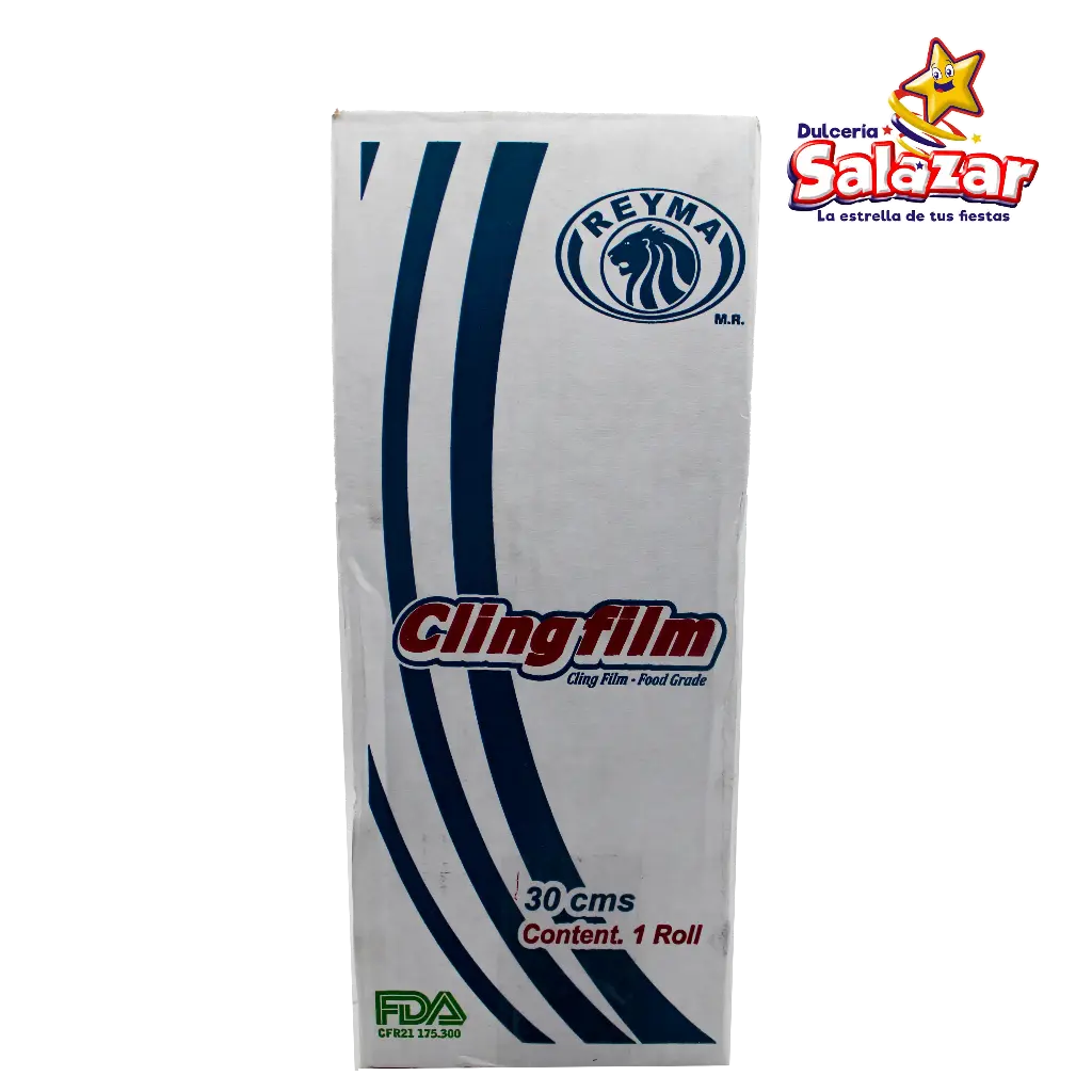 [REYM0400] PELICULA CLINGFILM INDUSTRIAL REYMA 30 X 600 CAL.12 TUBO 4 MM  -R.1P- "C/1/600"