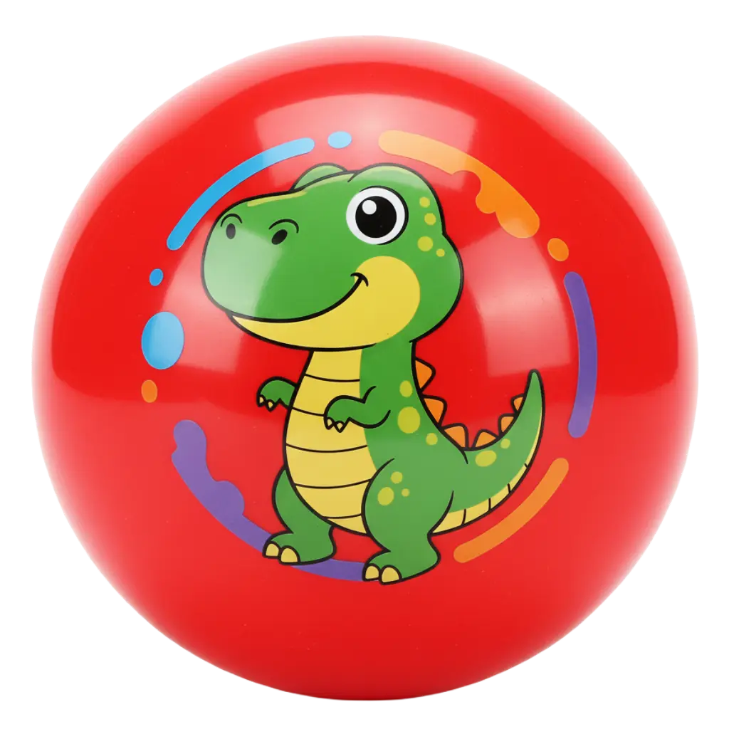 [SEL0459] PELOTA PVC/ HULE DECORADA -1PZA- "B/20/1