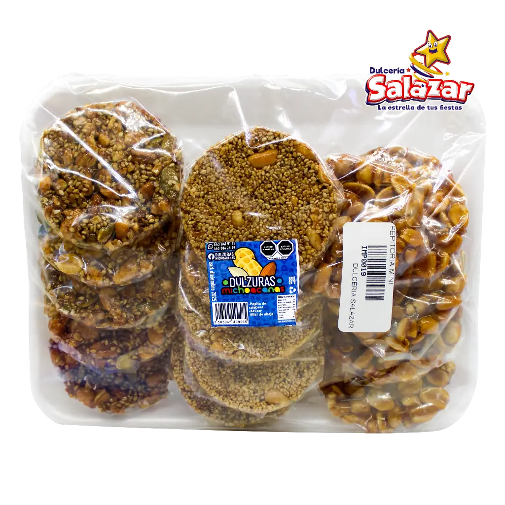 [IMP0019] PEPITORIA ANGUIANO MINI SURTIDA -E.15PZA- "C/1/15"