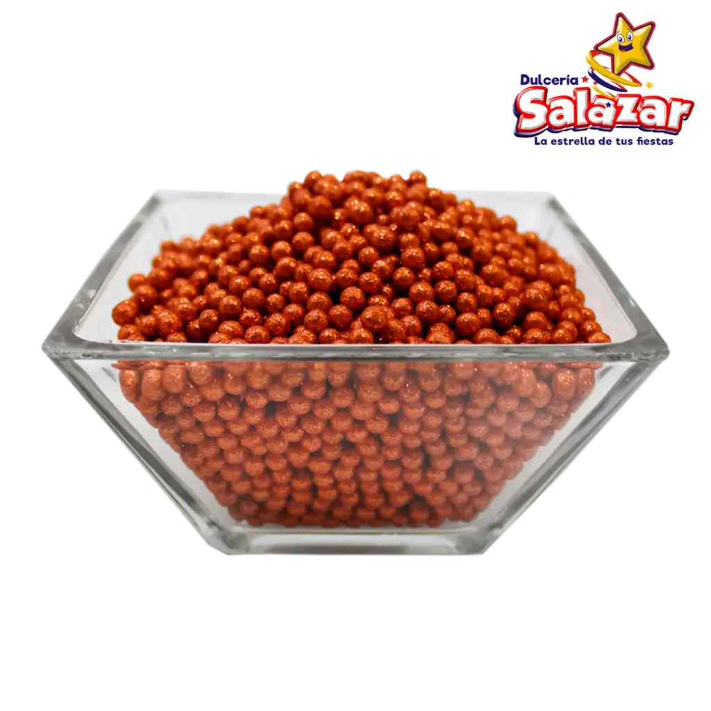 [TRU0220] PERLA DIAMANTADA NARANJA X KILO AGRANEL "C/10/1"