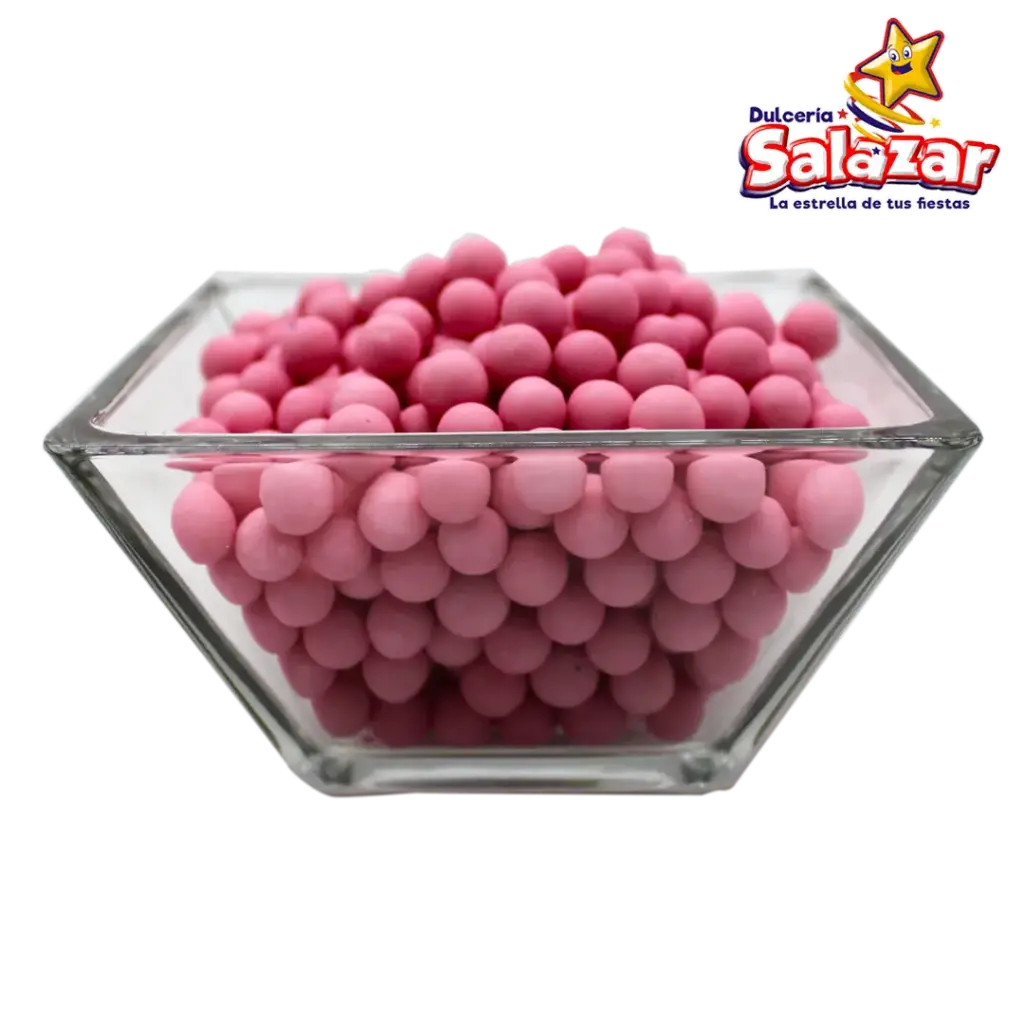 PERLA JUMBO MATE ROSA PASTEL "C/5/1"