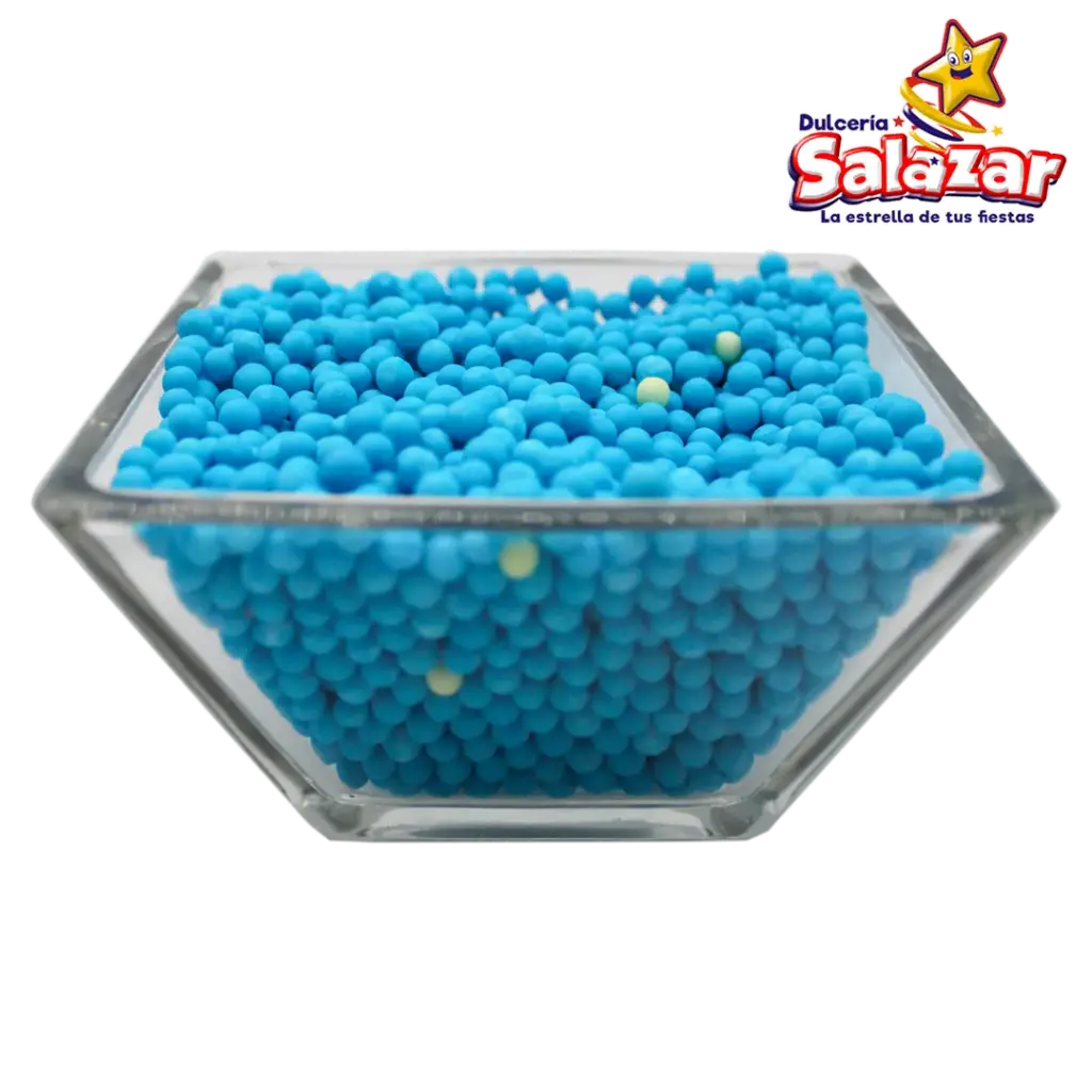 [TRU0413] PERLA MATE AZUL PASTEL "C/5/1"