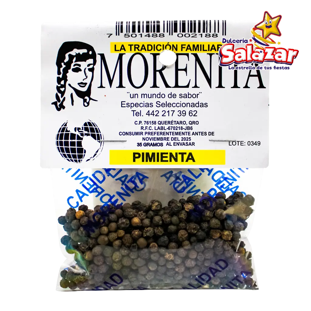 [MOR0017] PIMIENTA 35 GRAMOS 