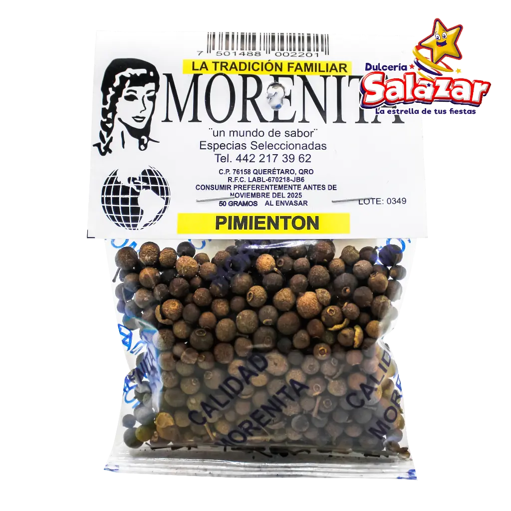 [MOR0019] PIMIENTON 50 GRAMOS 