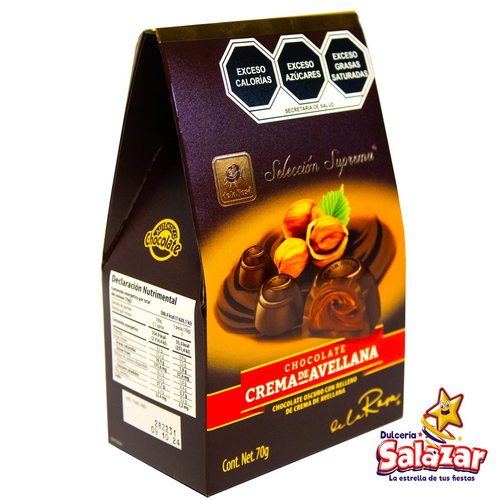 [ROS0523] PIRAMIDE SELECCION SUPREMA CHOCOLATE REL -D.70G- "C/12/1"