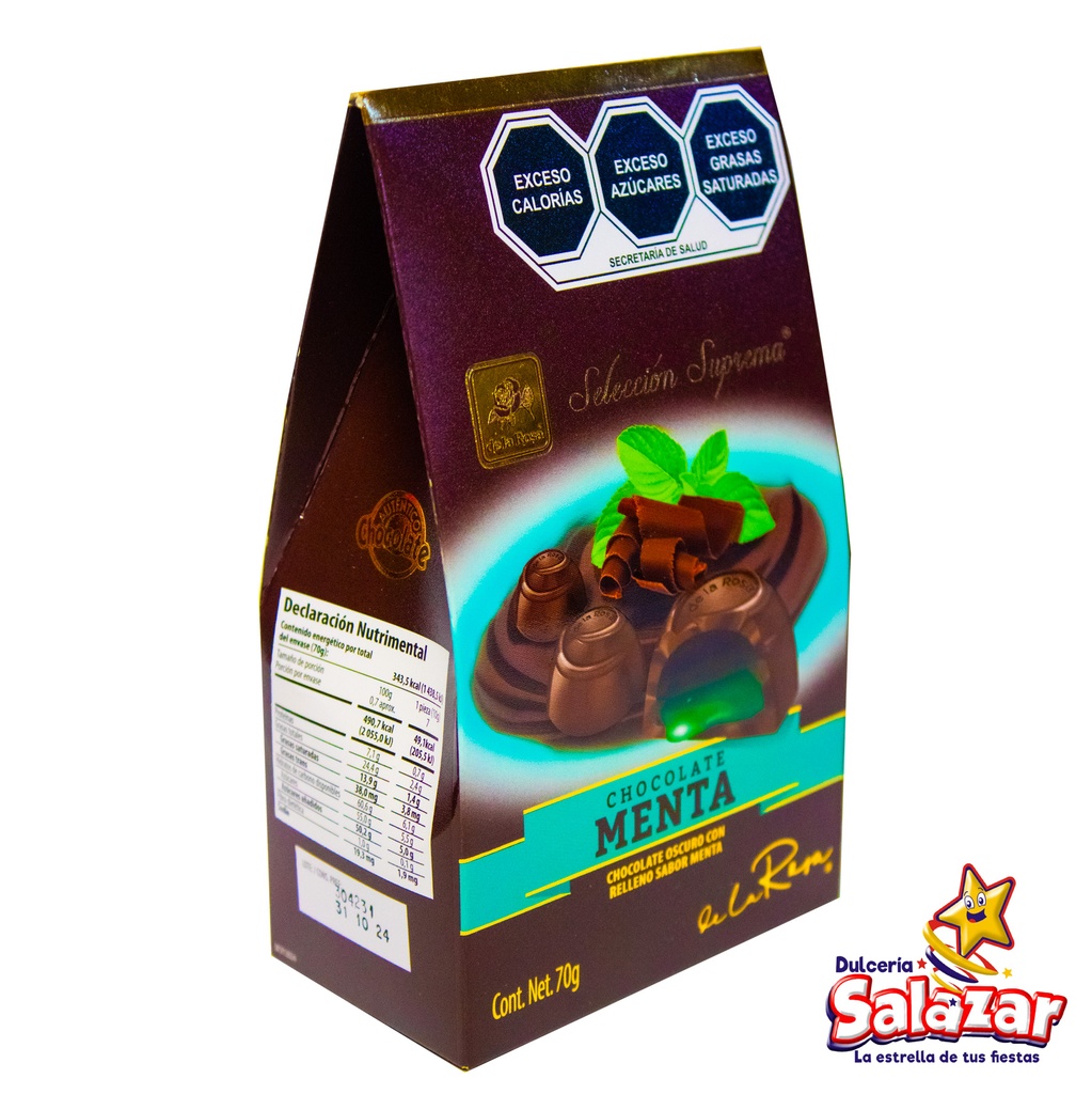[ROS0505] PIRAMIDE SELECCION SUPREMA CHOCOLATE REL -D.70G- "C/12/1"