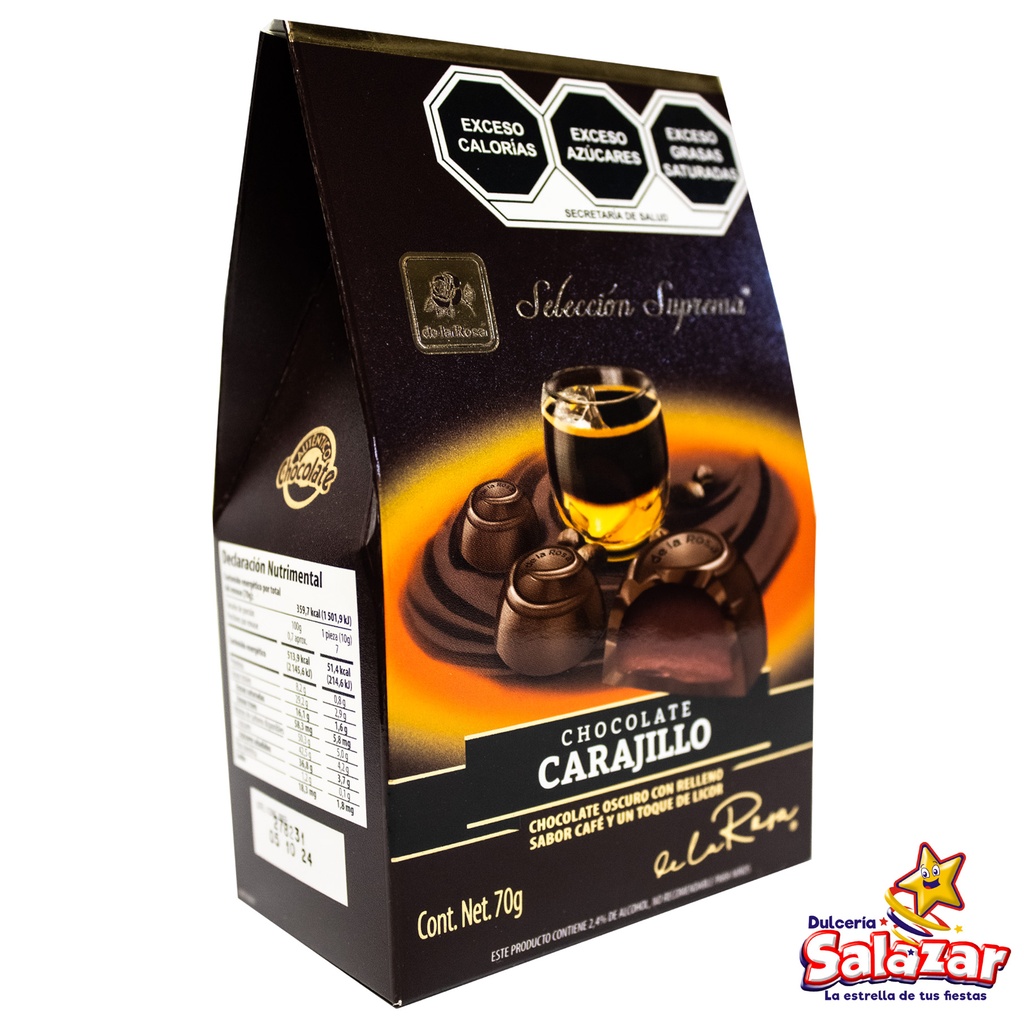 [ROS0508] PIRAMIDE SELECCION SUPREMA CHOCOLATE REL -D.70GR- "C/12/1"