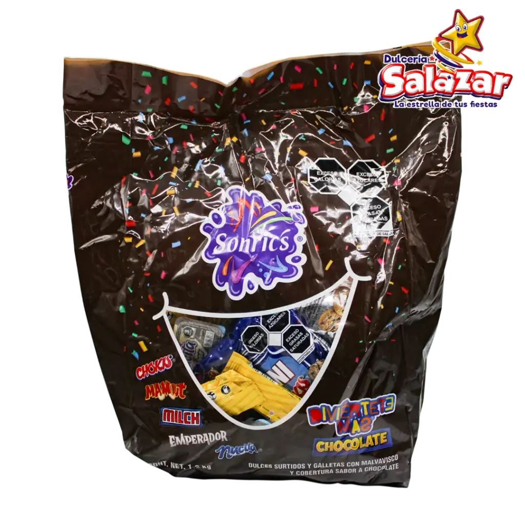 [SON0012] PIÑATA CHOCO SONRICS -B.1.2KG .- "C/4/1"