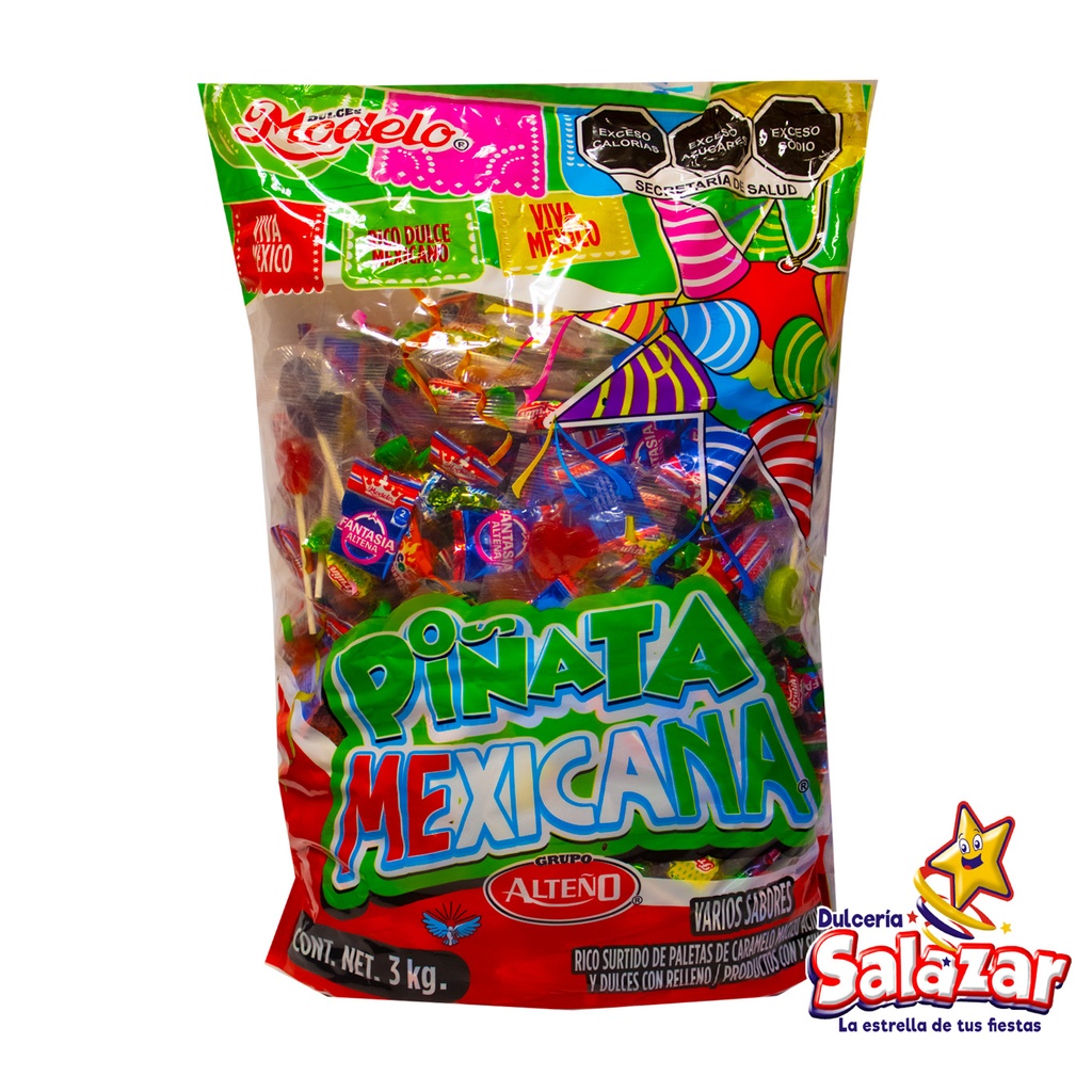 PIÑATA MEXICANA -B.3KG- "C/6/1"