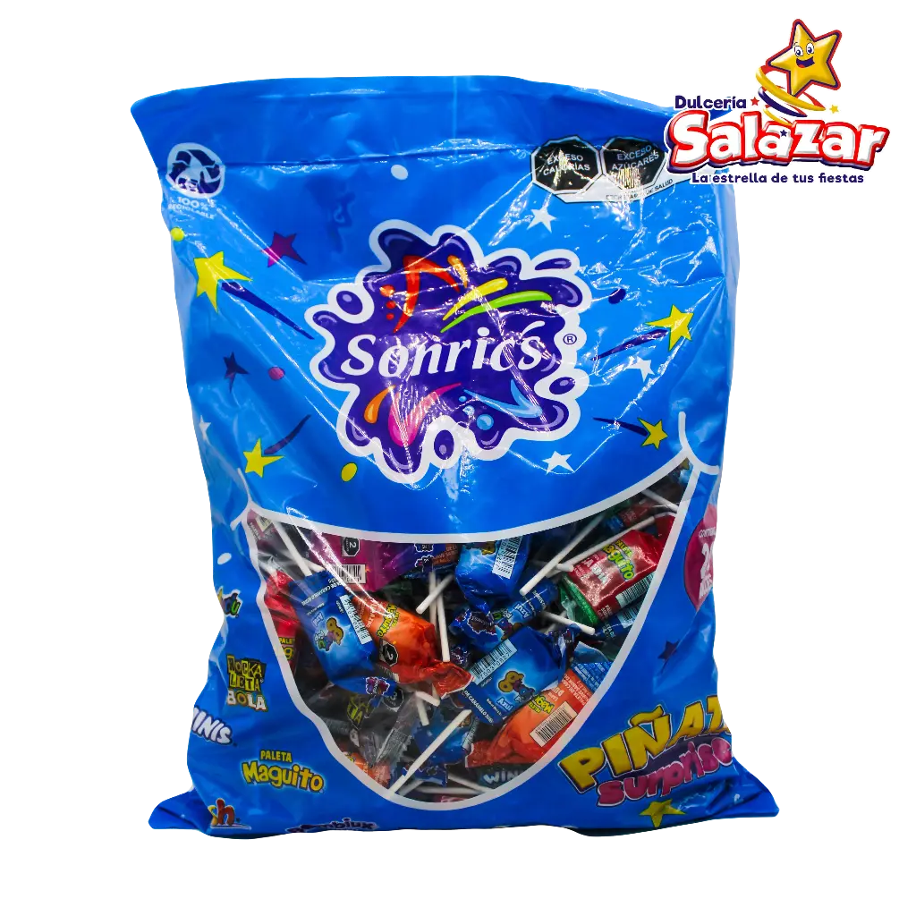 [SON0013] PIÑATA SURPRISE SONRICS MAGIC -B.2KG- "C/6/2"