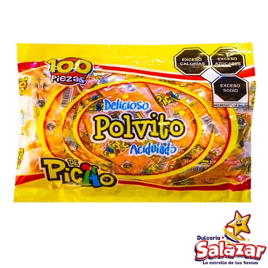 [PIC0018] POLVITO ACIDULADO PICAO -B.300G- "C/36/100"