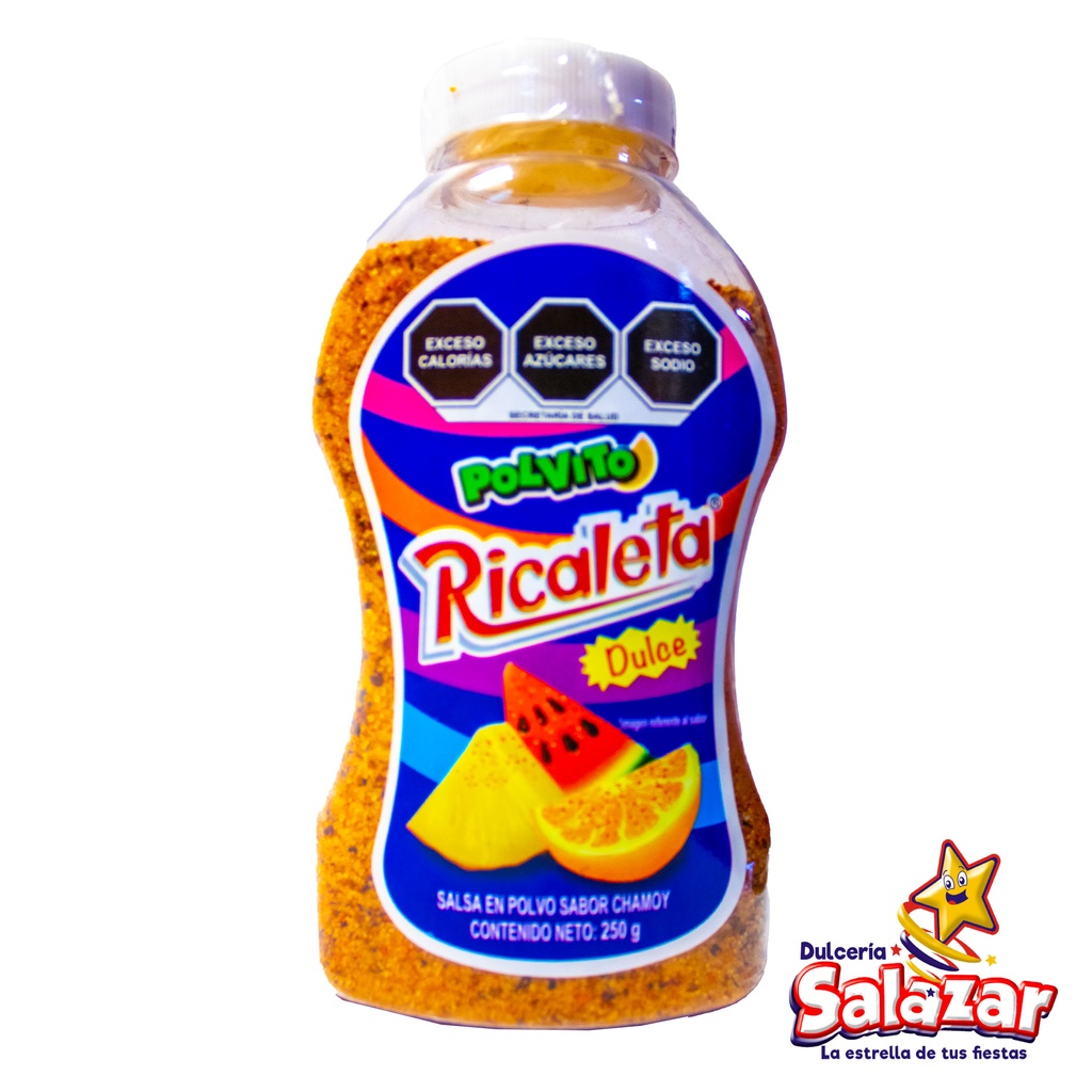 POLVITO RICALETA DULCE -BOT.250G- "C/24/1"