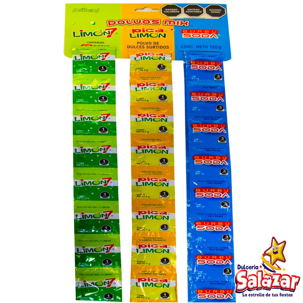 [ANA0057] POLVO MIX SOLAPA ANAHUAC -T.120G- "C/40/60"