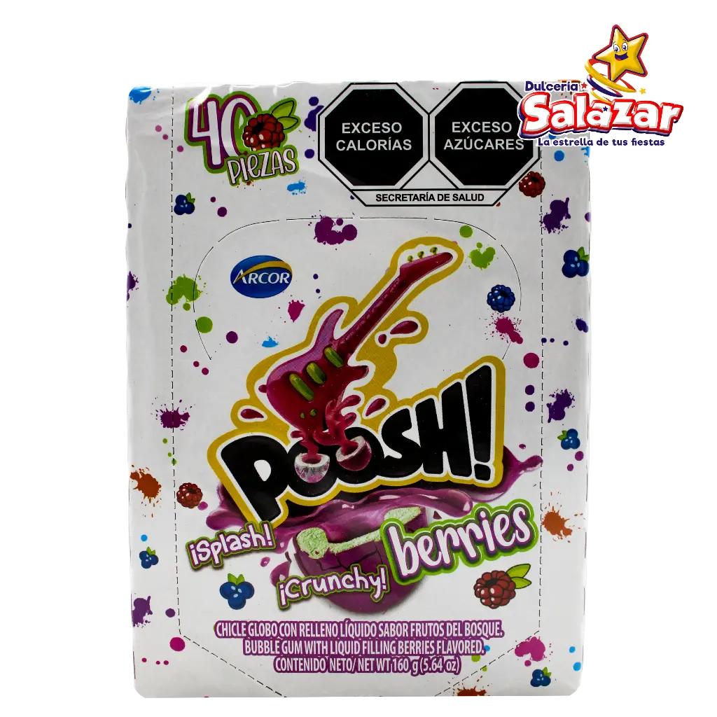 [DOS0091] CHICLE POOSH BERRIES -D.160G- "C/18/40"