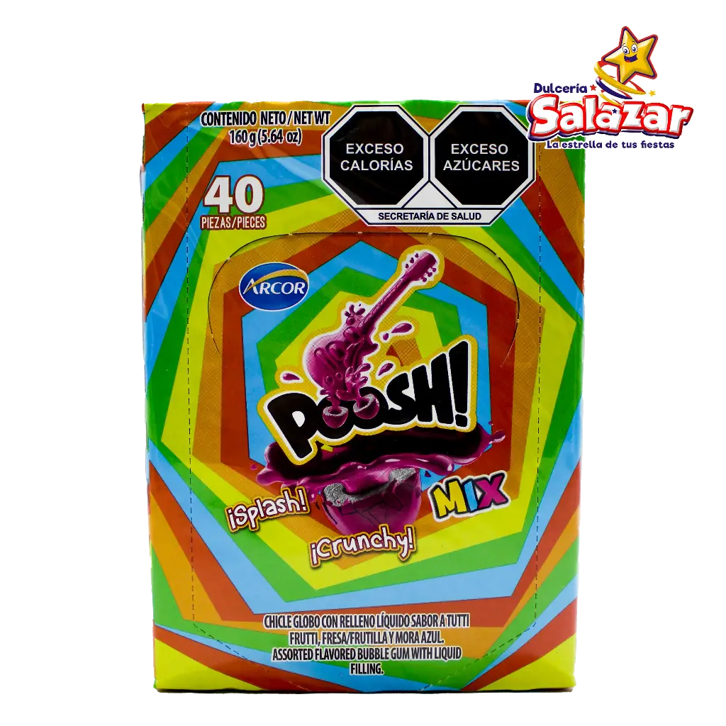 [DOS0009] CHICLE POOSH MIX -D.160G- "C/18/40"