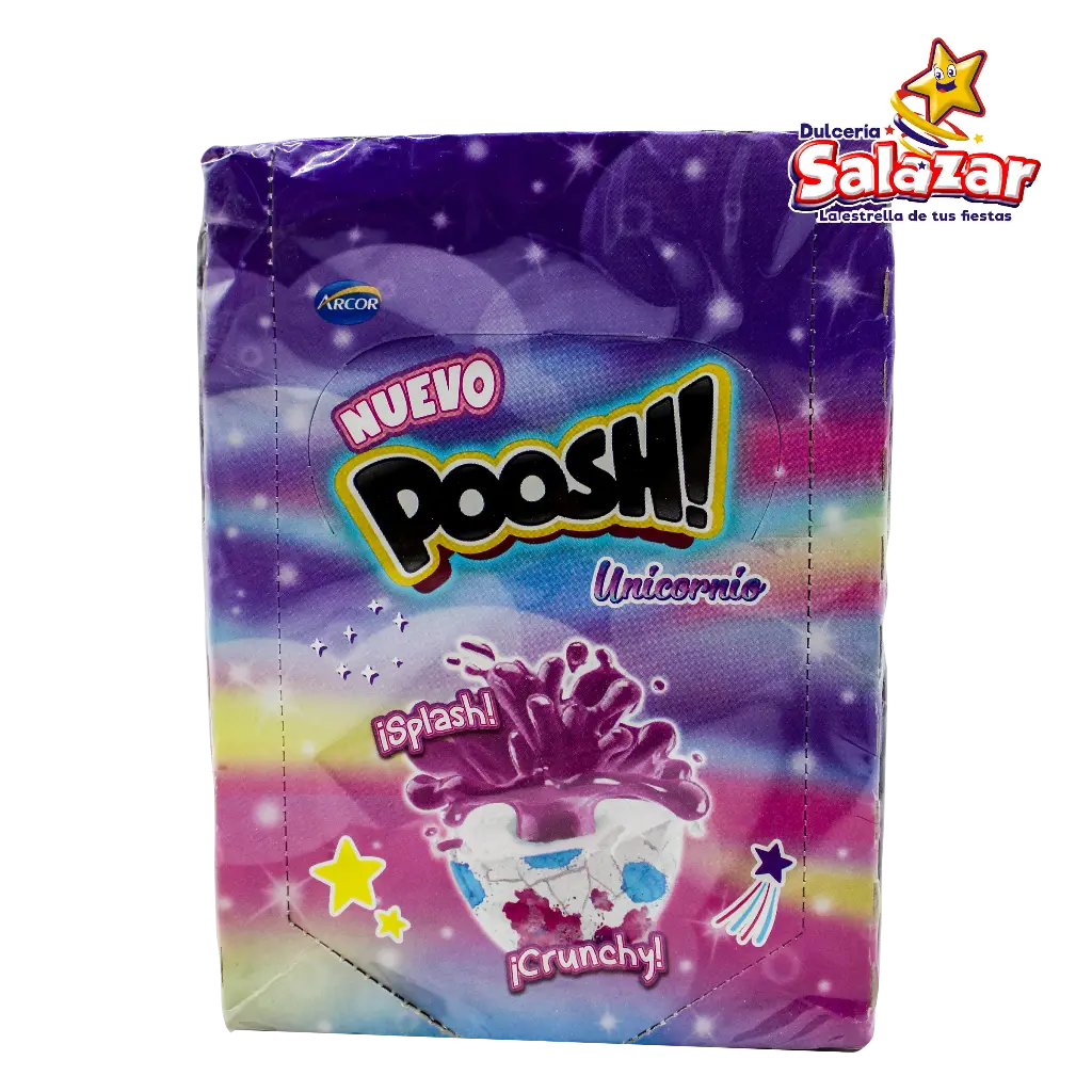 [DOS0124] CHICLE POOSH UNICORNIO -D.160 GR -"C/18/40"