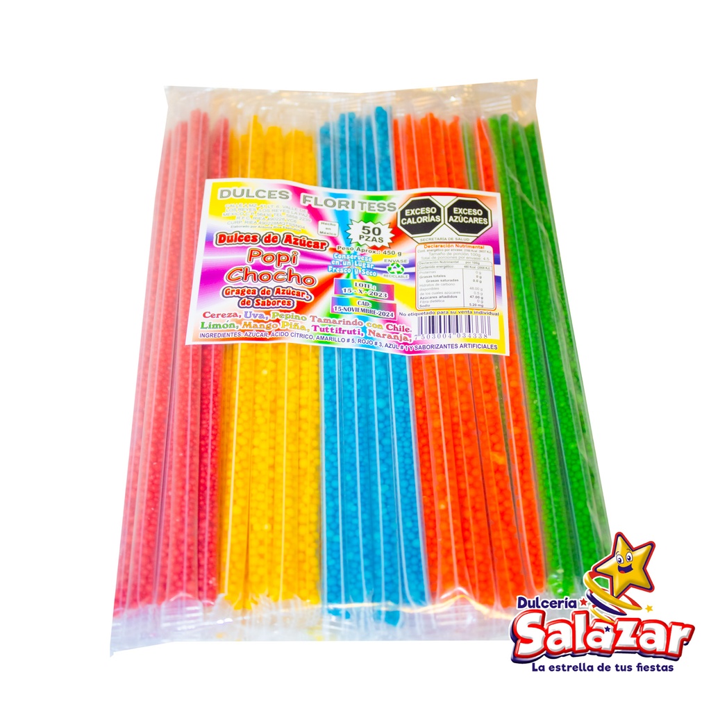 [CRS0006] POPICHOCHO FLORI TESS -B.450G- "C/24/50"