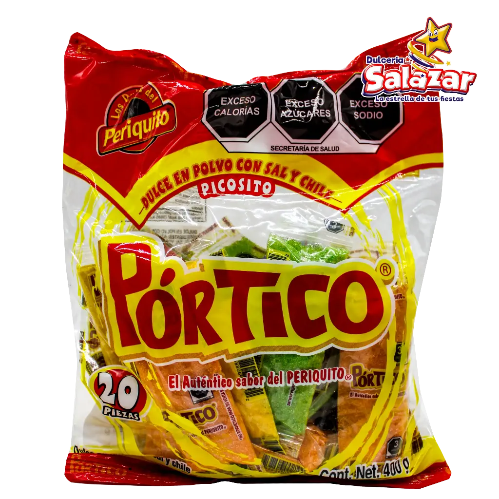 [PAB0025] PORTICO CHILPIQUIN SABORES JUMBO -B.400G- "C/48/20"