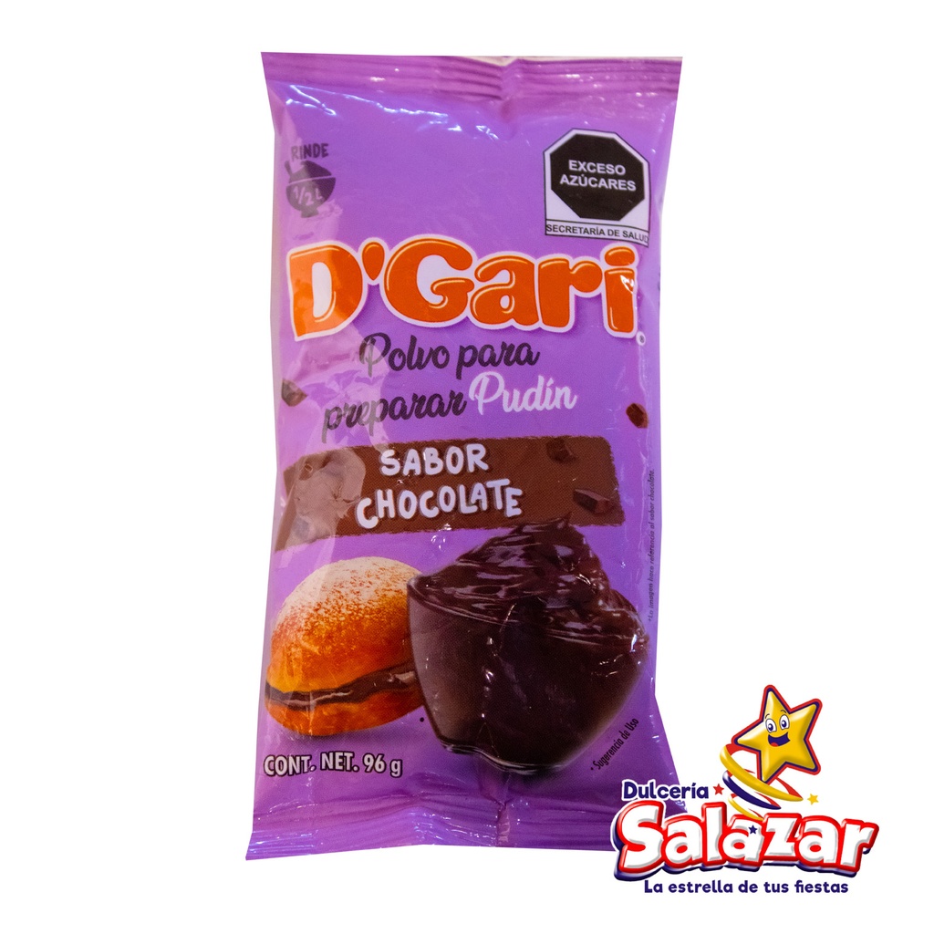 [DGA0053] PUDIN CHOCOLATE D'GARI -B.96G- "C/24/1"