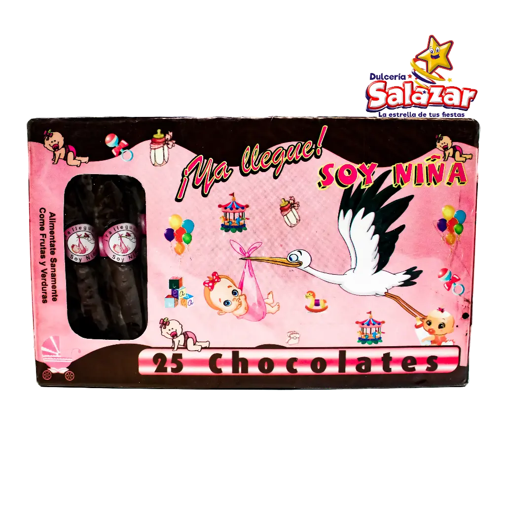 PURO CHOCOLATE SOY NIÑA -D.350G- "C/20/25"