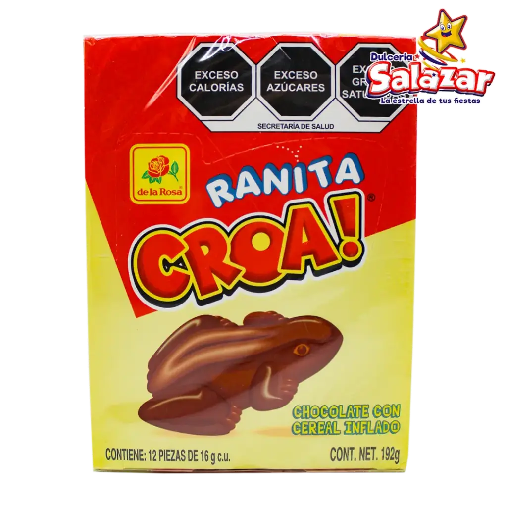 [ROS0024] CHOCOLATE RANITA CROA DLR -D.192GR- "C/24/12"