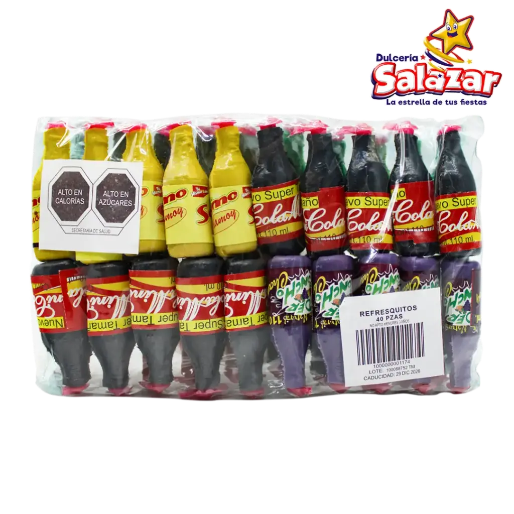 REFRESQUITOS C/CHAMOY CONFITADOS "C/30/40"