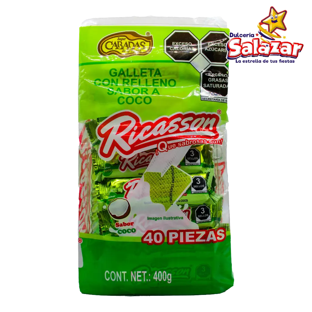 [COL0044] RICASSON COCO CABADA -D.400G- "C/12/40"