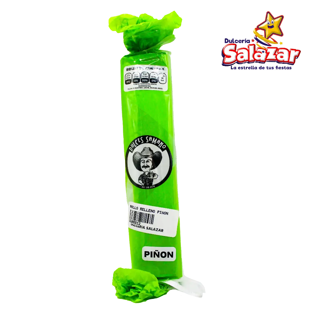 [GUA0012] ROLLO DE GUAYABA RELLENO DE PIÑON -D.1PZA-
