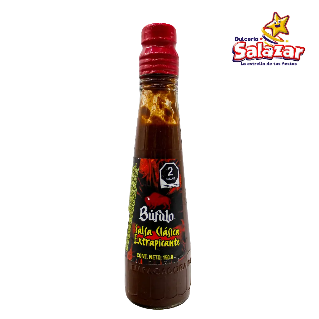 [BUF0007] SALSA BUFALO EXTRAPICANTE -BOT.150G- "C/24/1"