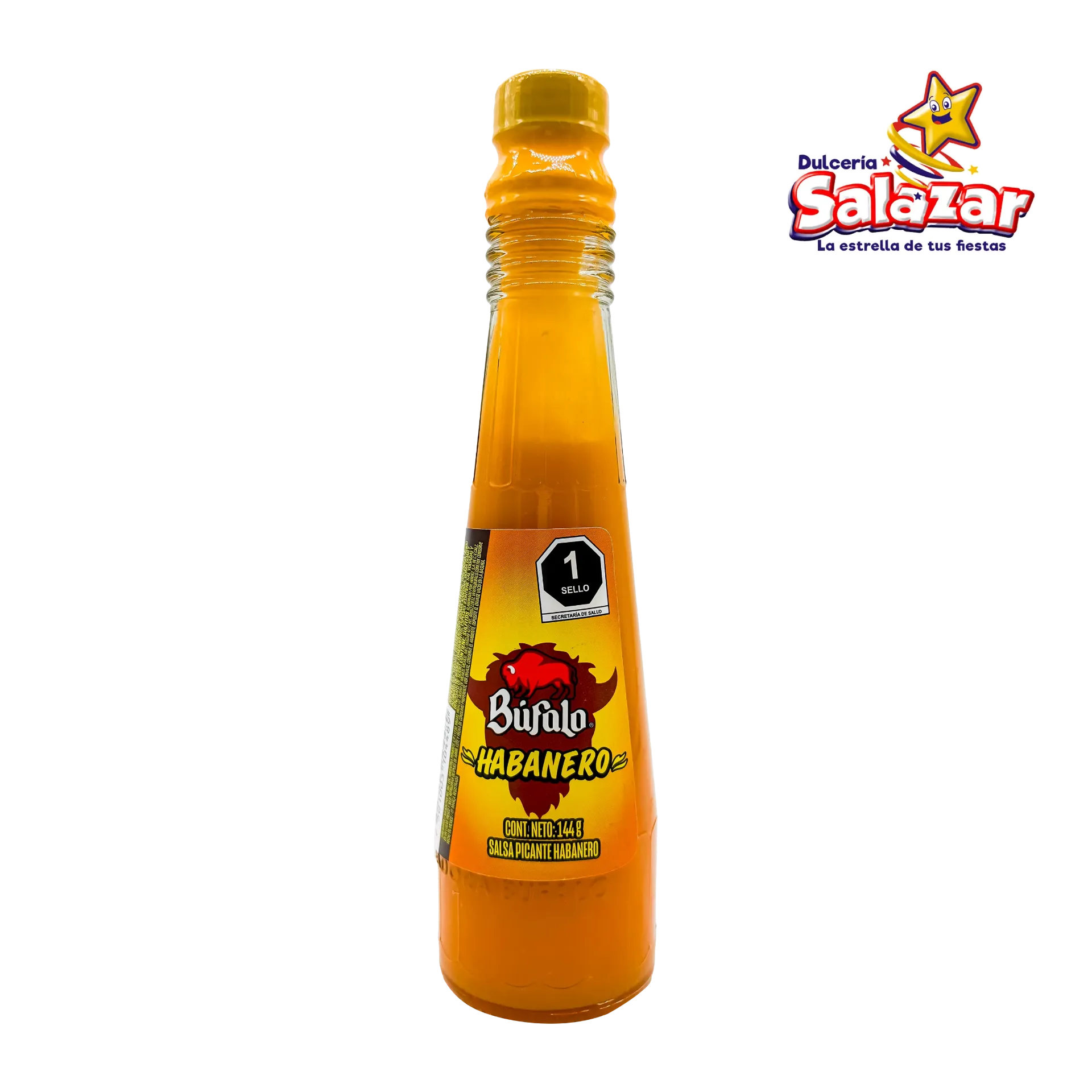 [BUF0003] SALSA BUFALO HABANERO -BOT.144ML- "C/24/1"