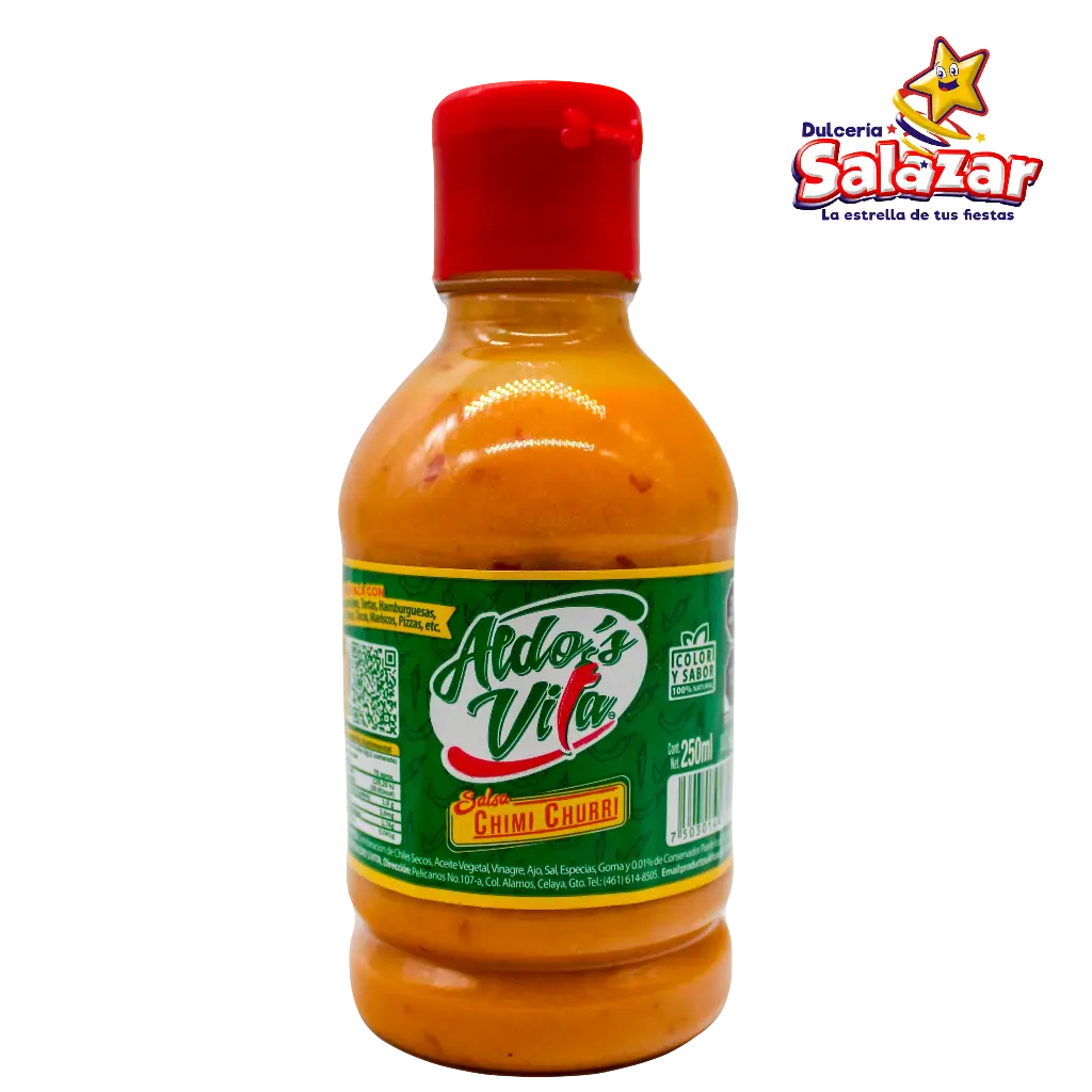 [ALDO0005] SALSA CHIMICHURRI CLASICA -B.250G- "C/24/1"