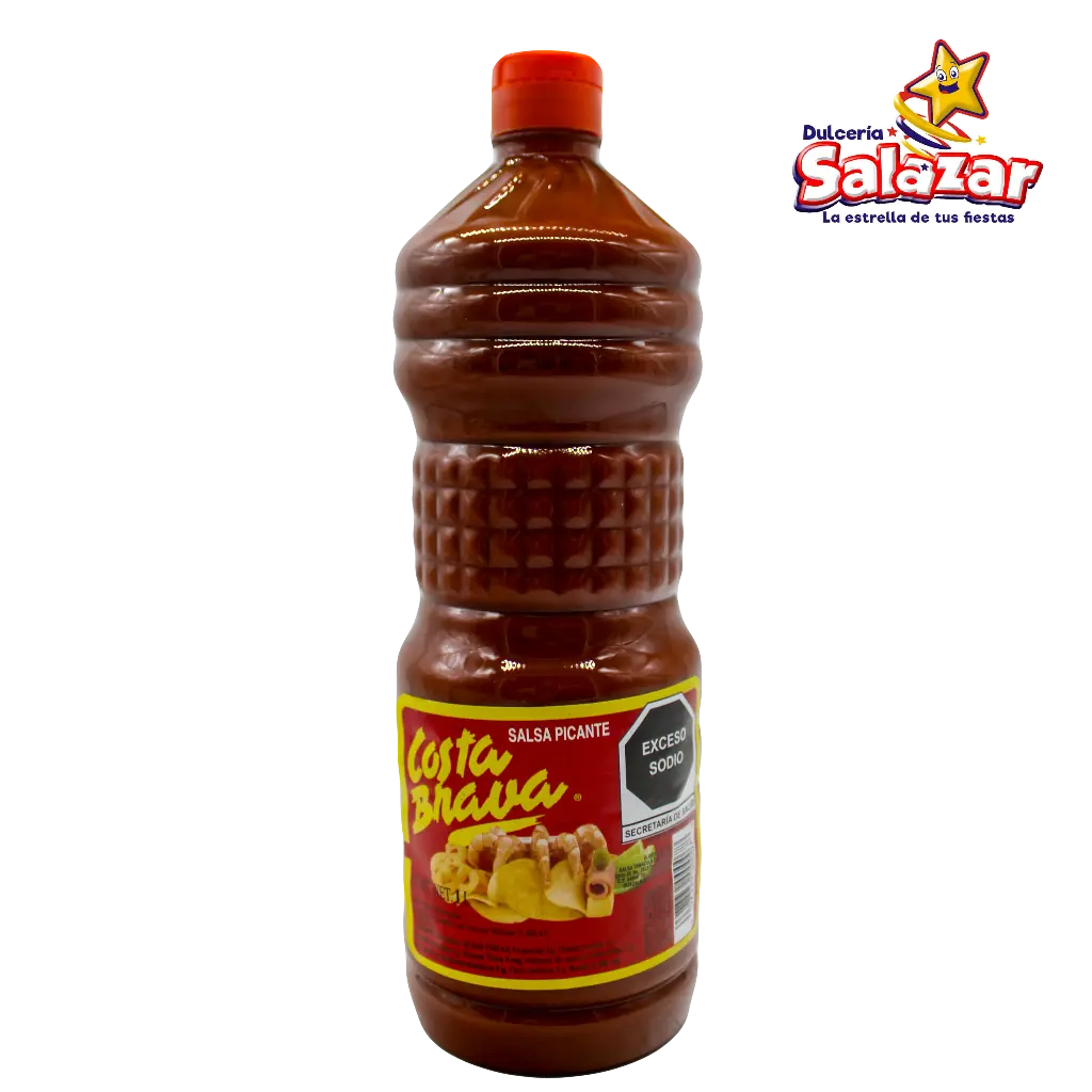 [CTB0002] SALSA COSTA BRAVA PICANTE -BOT.1L- "C/12/1"