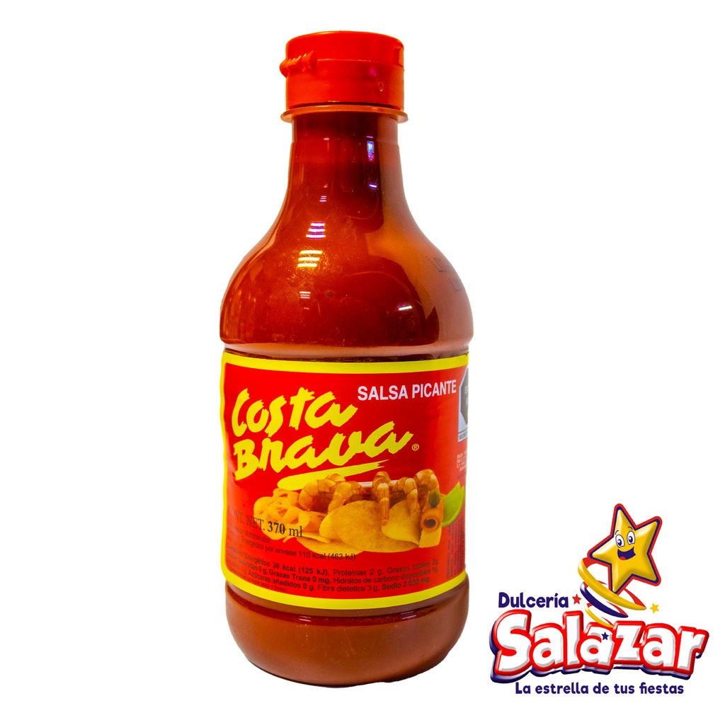 [CTB0004] SALSA COSTA BRAVA PICANTE -BOT.370ML- "C/24/1"
