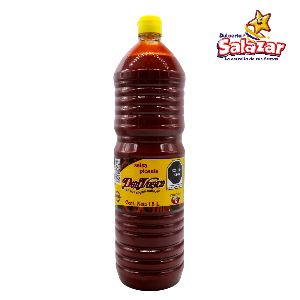 SALSA DON VASCO AMARILLA -BOT.1.5L- "C/12/1"