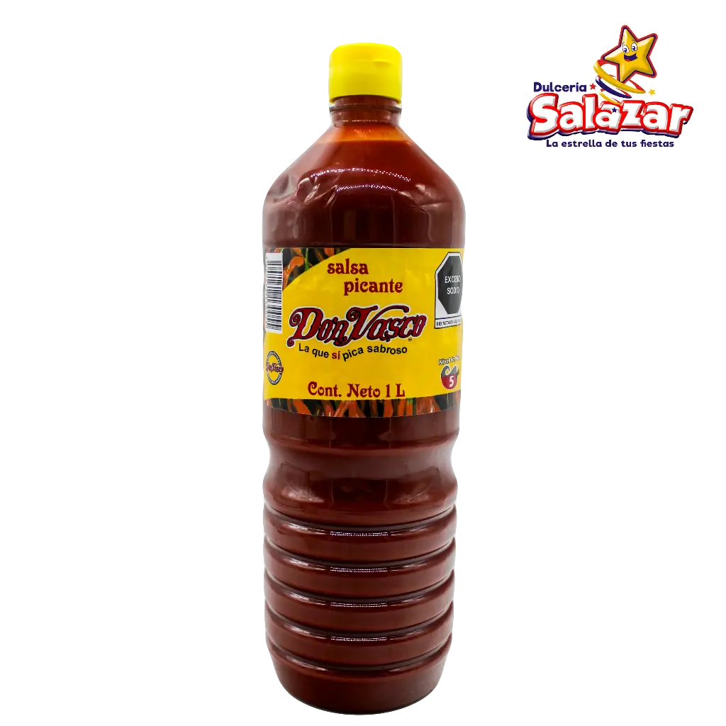 [DVA0015] SALSA DON VASCO AMARILLA -BOT.1L- "C/12/1"